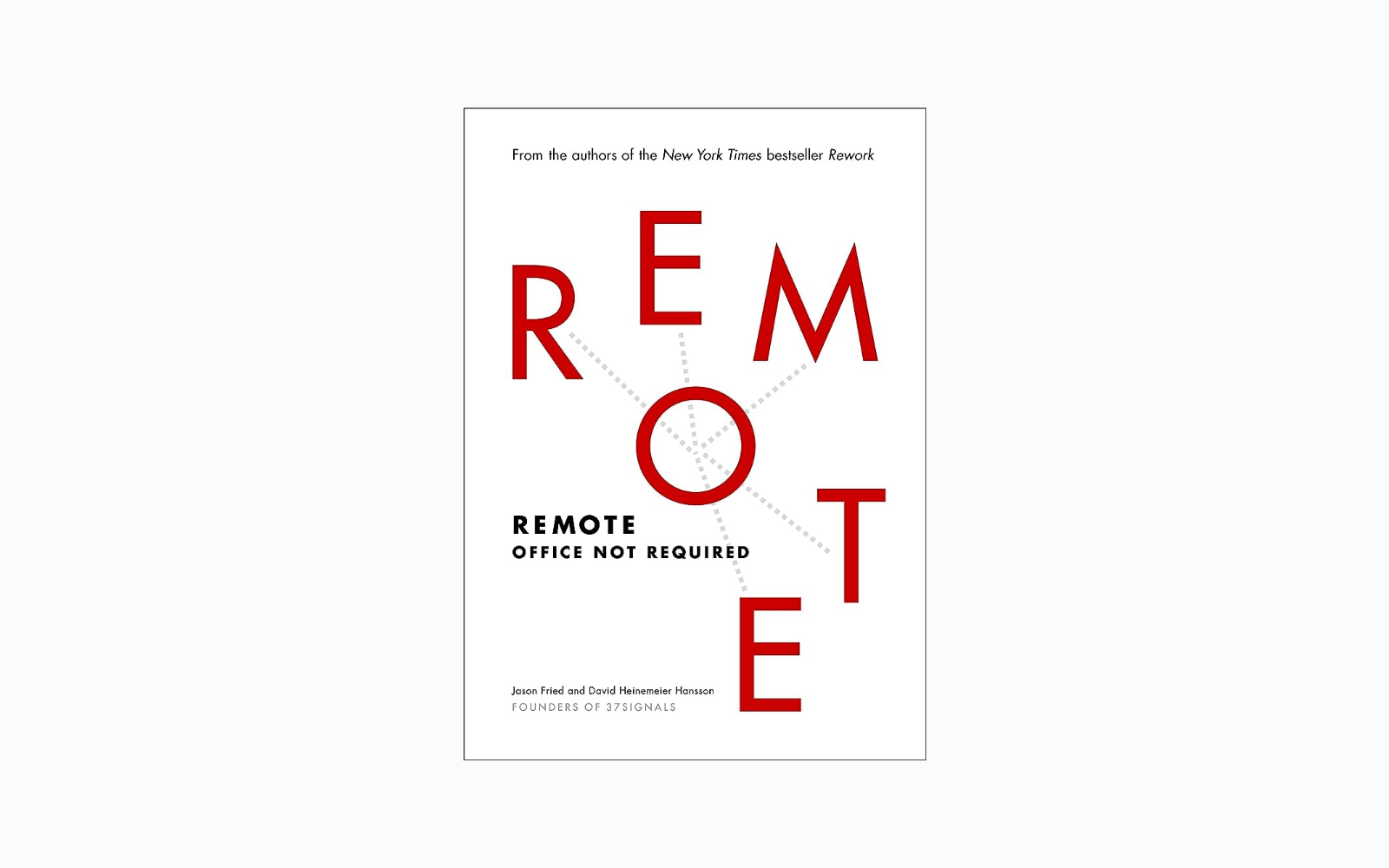 Books Summary: “Remote: Office Not Required” by Jason Fried and David Heinemeier Hansson